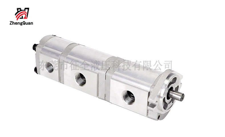HGP-333A triple gear hydraulic pump booster hydraulic pump